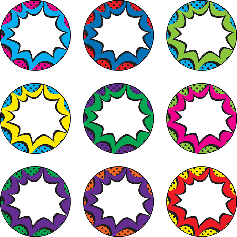 Superhero Bursts Magnetic Accents