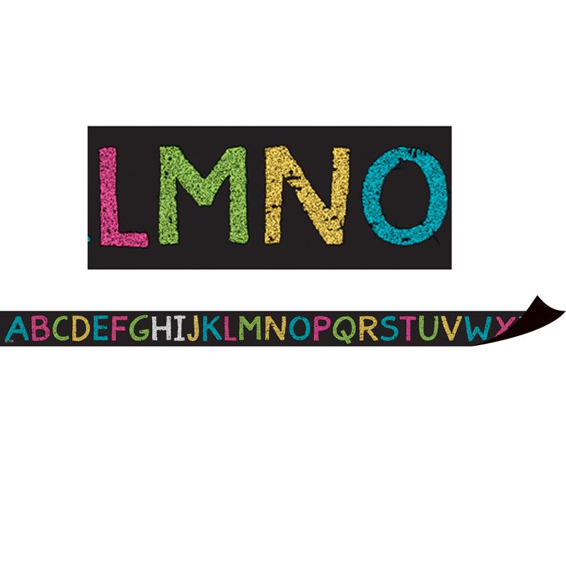 Chalkboard Brights Alphabet