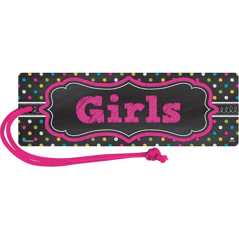 Chalkboard Brights Magnetic Girls