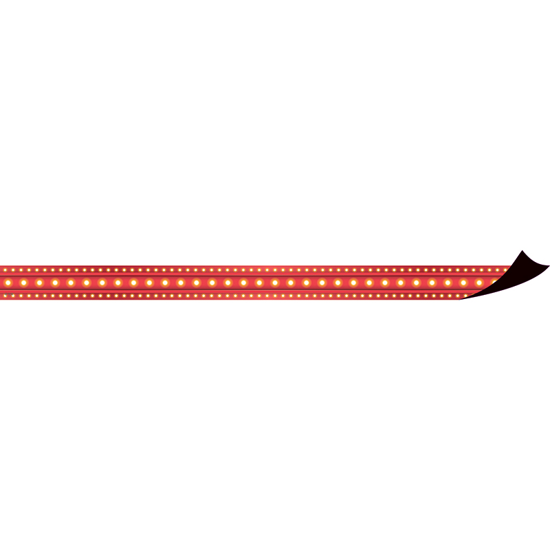 Red Marquee Magnetic Strips