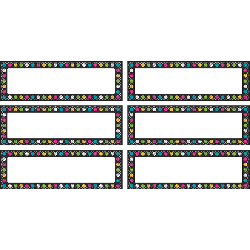 Chalkboard Brights Labels Magnetic