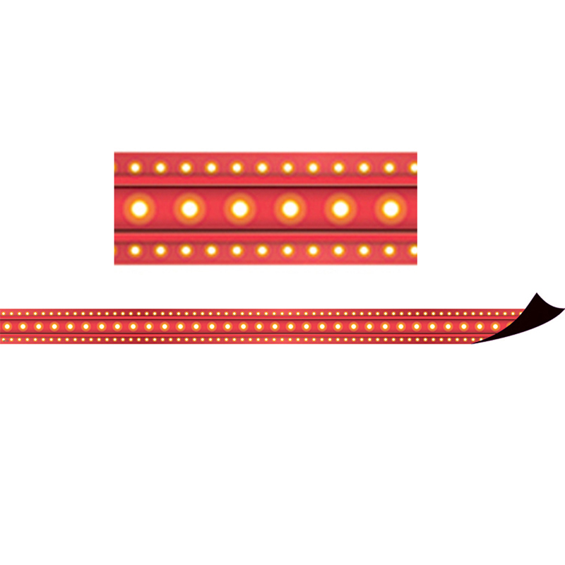 Red Marquee Magnetic Border