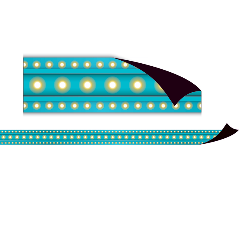 Light Blue Marquee Magnetic Strips