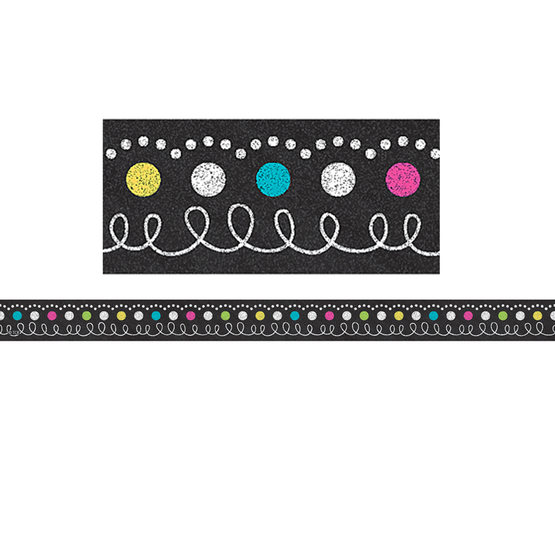 Chalkboard Brights Strips