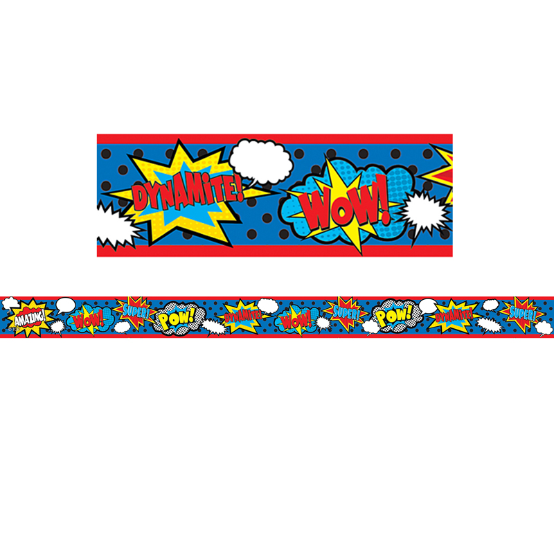 Clingy Thingies Superhero Strips