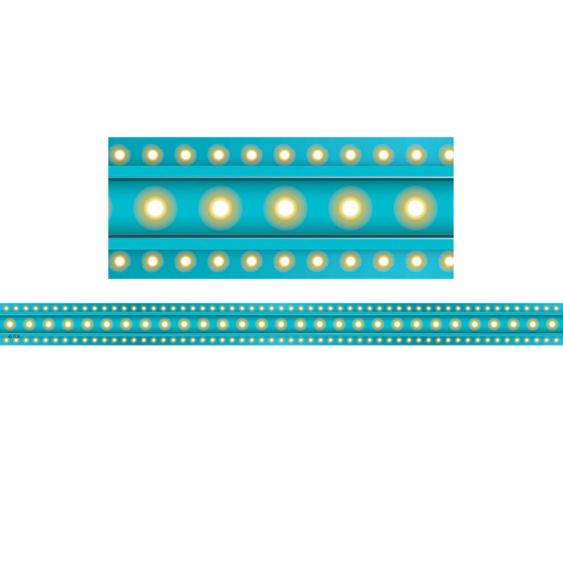 Light Blue Marquee Strips
