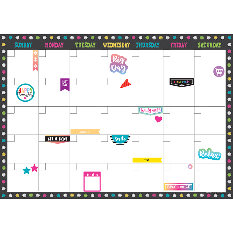 Clingy Thingies Calendar Set