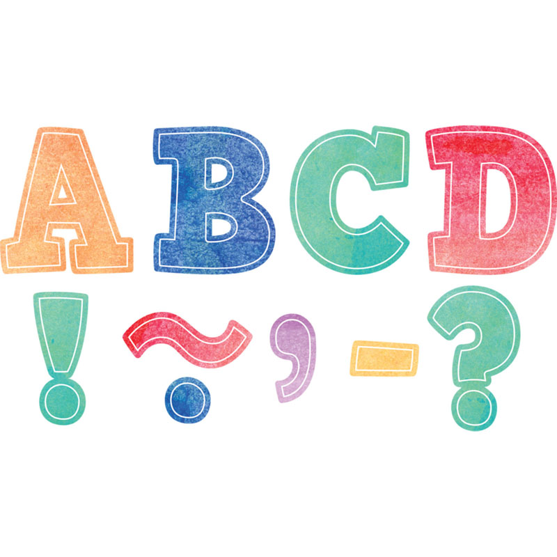 Bold Block 3in Magnetic Letters