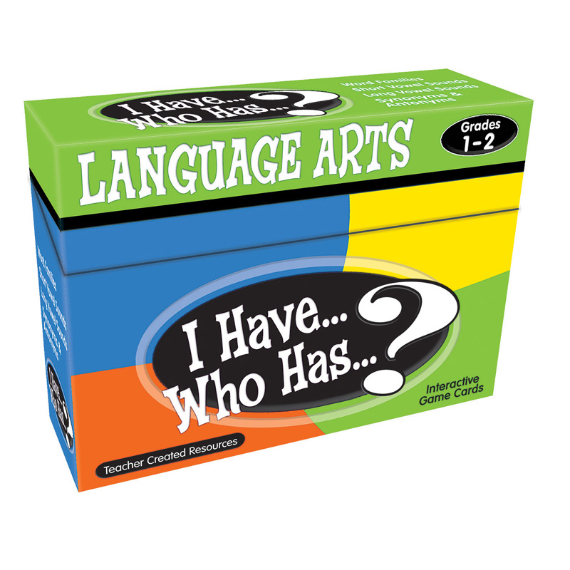 I Have Who Has Language Arts Games