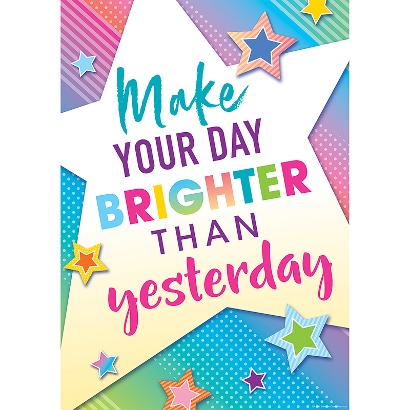 Make Your Day Brighter Than Poster