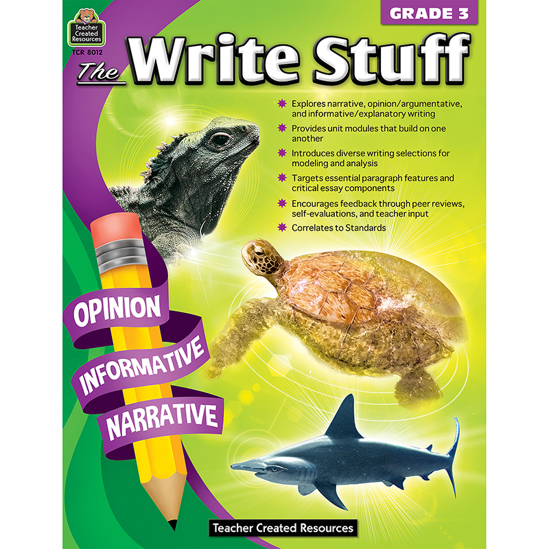 The Write Stuff Gr 3