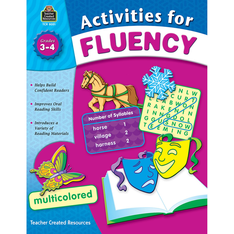Activities For Fluency Gr 3-4