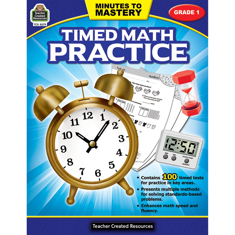 Minutes To Mastery Timed Math Gr 1