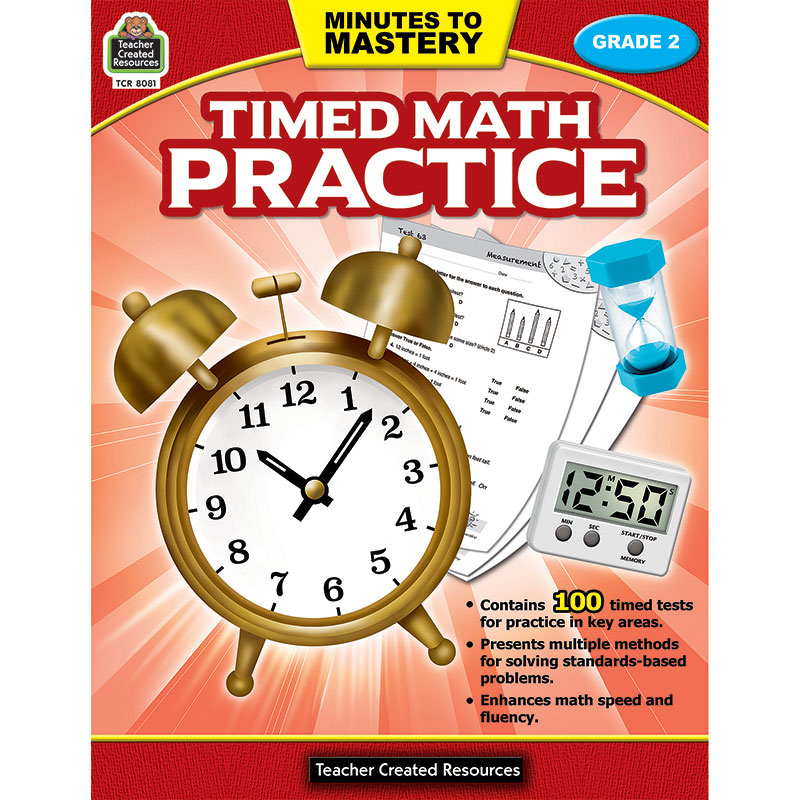 Minutes To Mastery Timed Math Gr 2