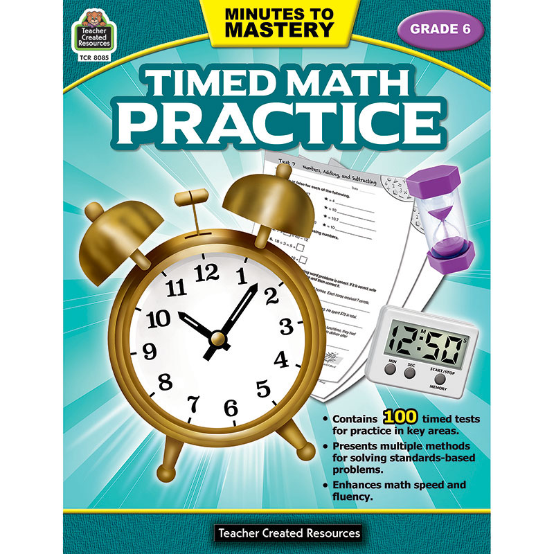 Minutes To Mastery Timed Math Gr 6