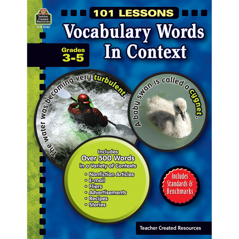 101 Lessons Vocabulary Words In