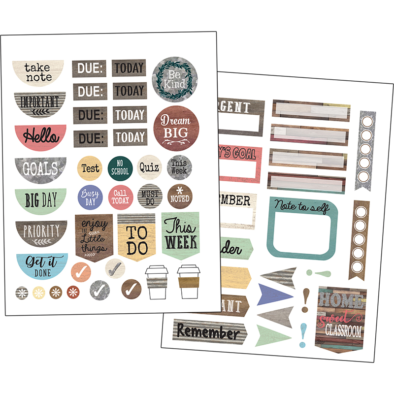 Home Sweet Classrm Planner Stickers