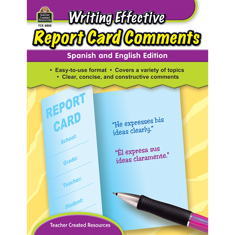 Writing Effective Report Card