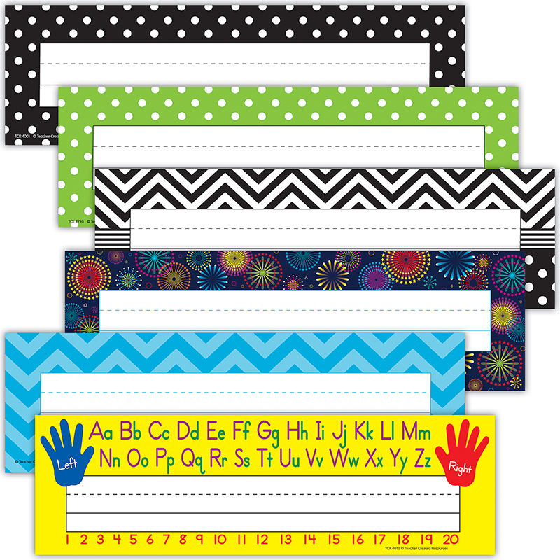 Name Plates Set