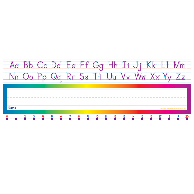 Alphabet-Number Line Standard Name