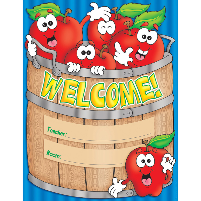 Chart Welcome Basket 17x22 Plastic