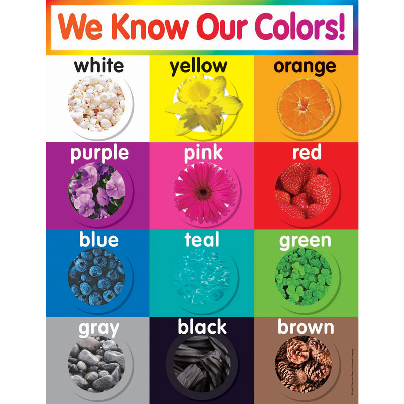 Colors Chart Gr Pk-5