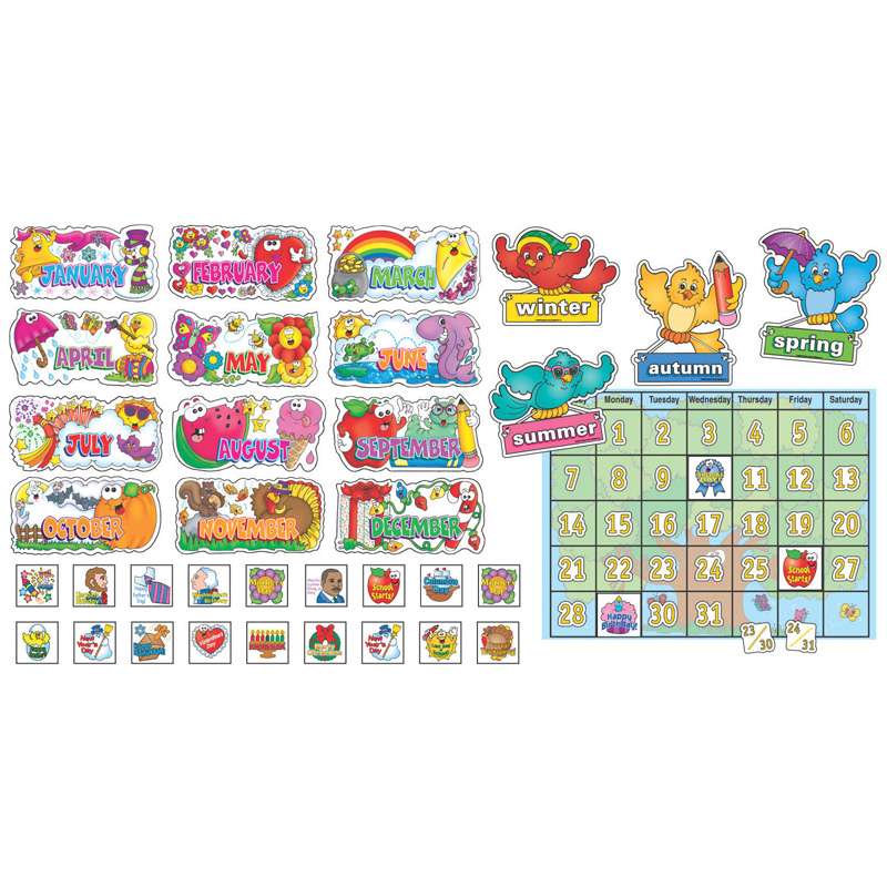 Bb Set All Season Calendar Includes