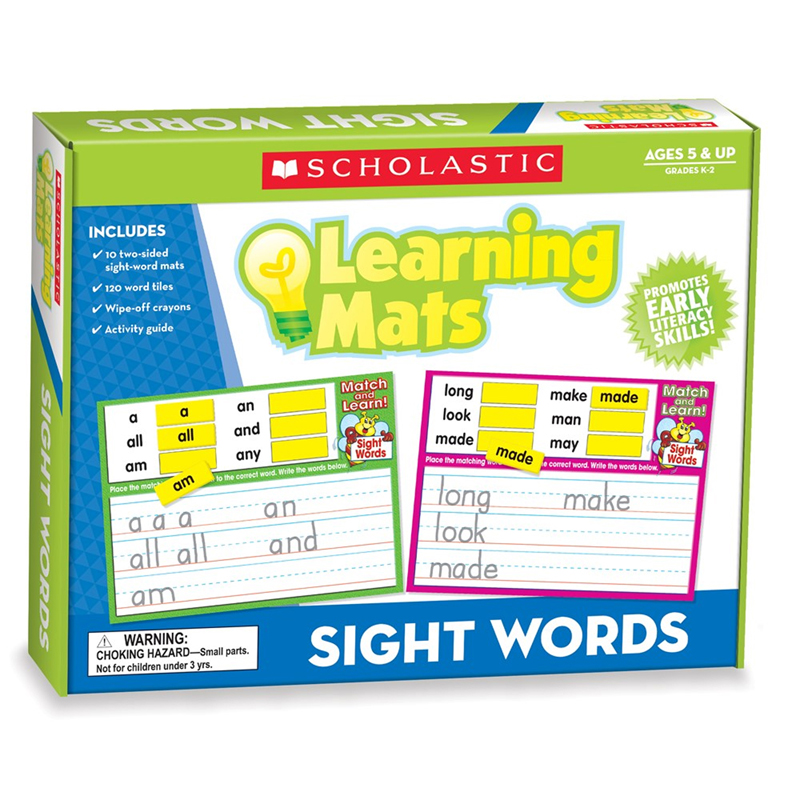 Sight Words Learning Mats