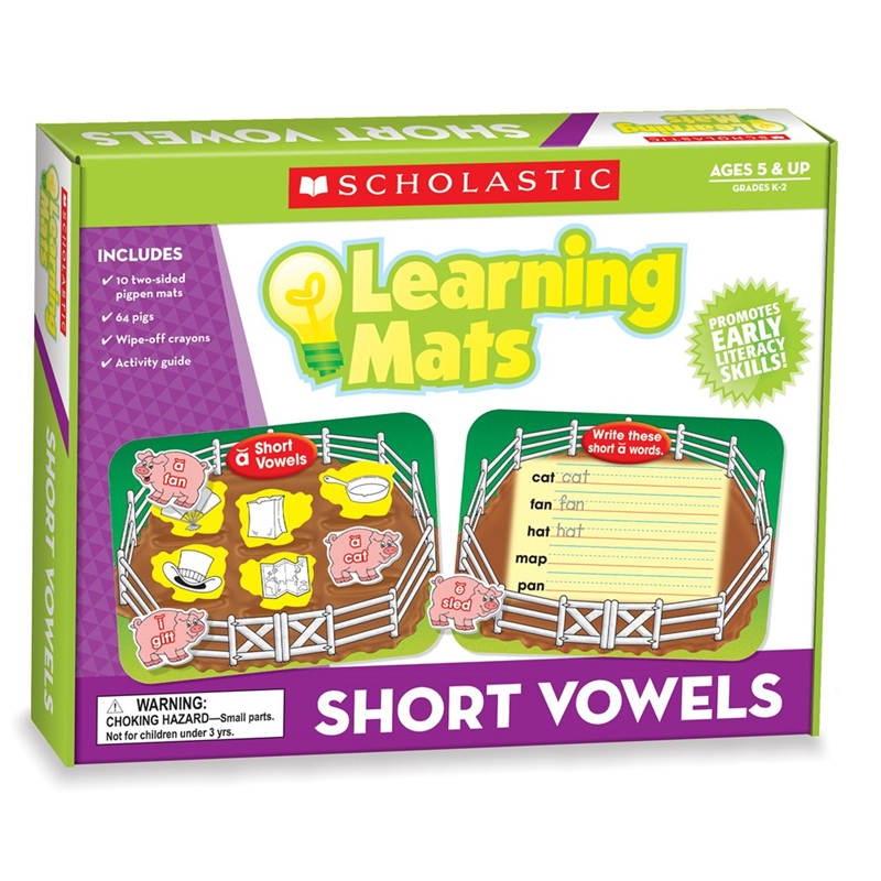 Short Vowels Mats