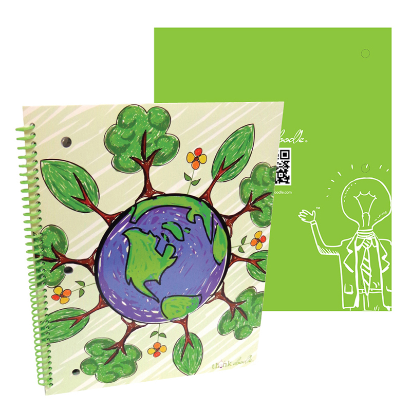 Stylez Sprout 70 Pg Spiral Notebook