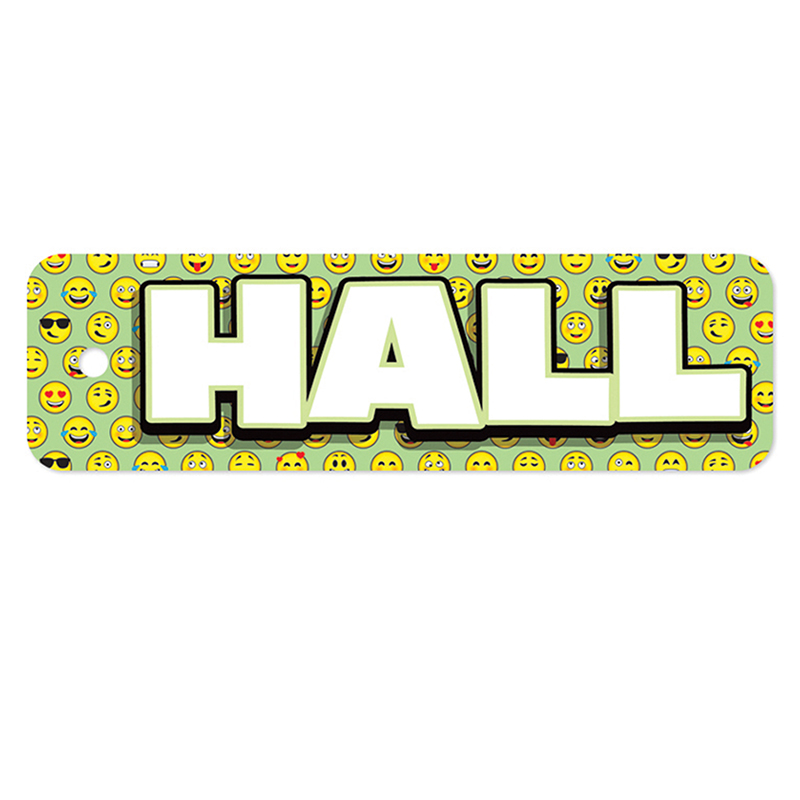 Plastic Hall Pass Emoji Hall Pass