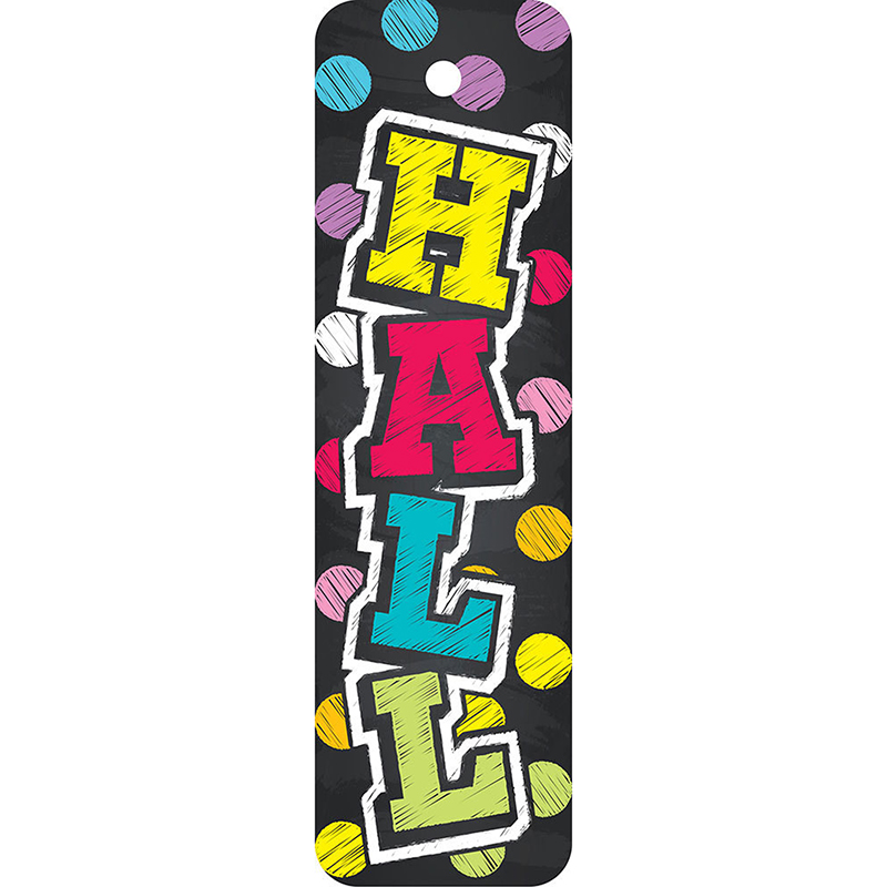 Plastic Hall Pass Neon Chalk