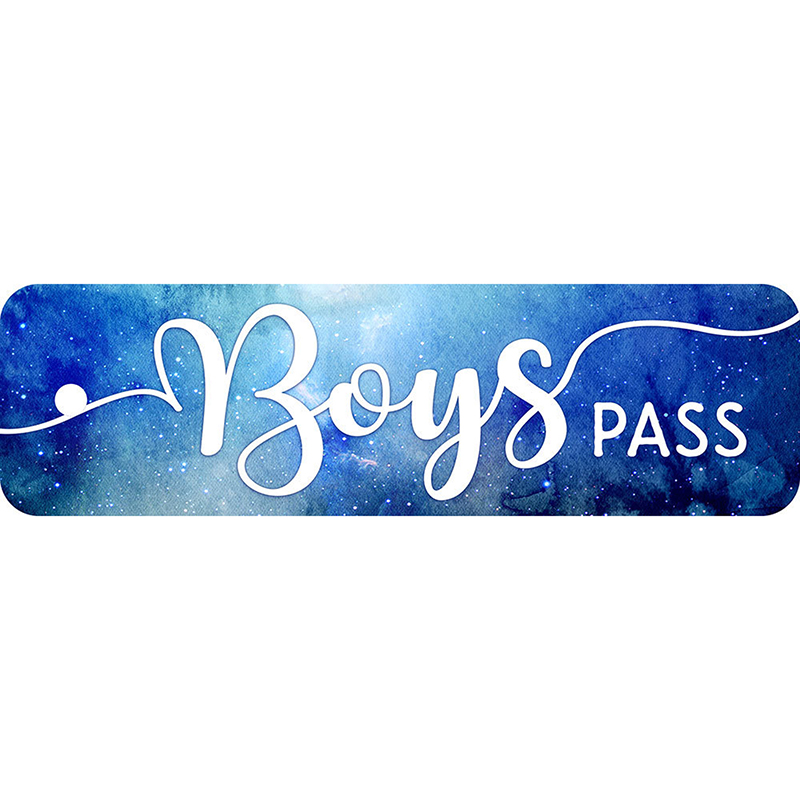 Plastic Hall Pass Galxy Script Boys