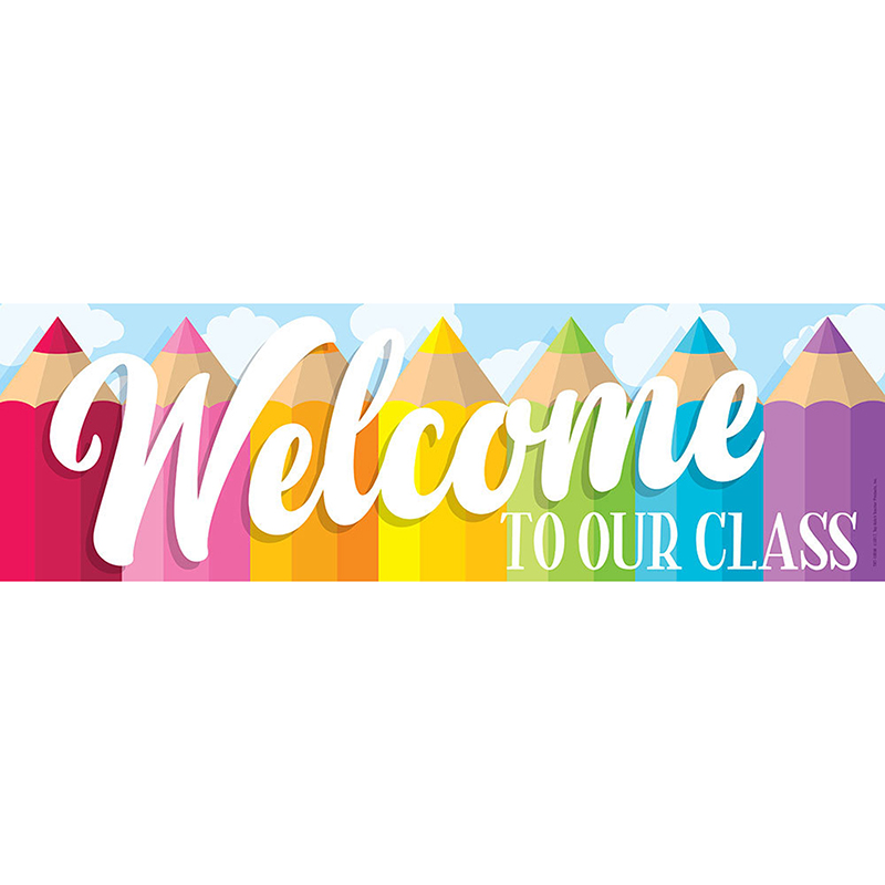Magnetic Welcome Banner Colored