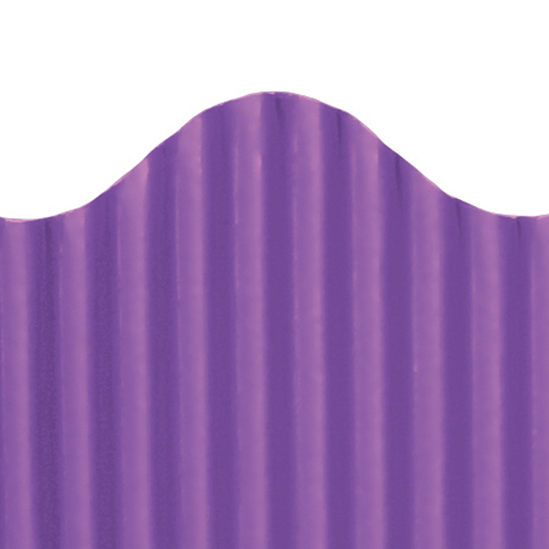 Corrugated Border Purple