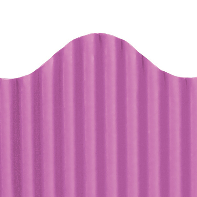 Corrugated Border Radiant Orchid