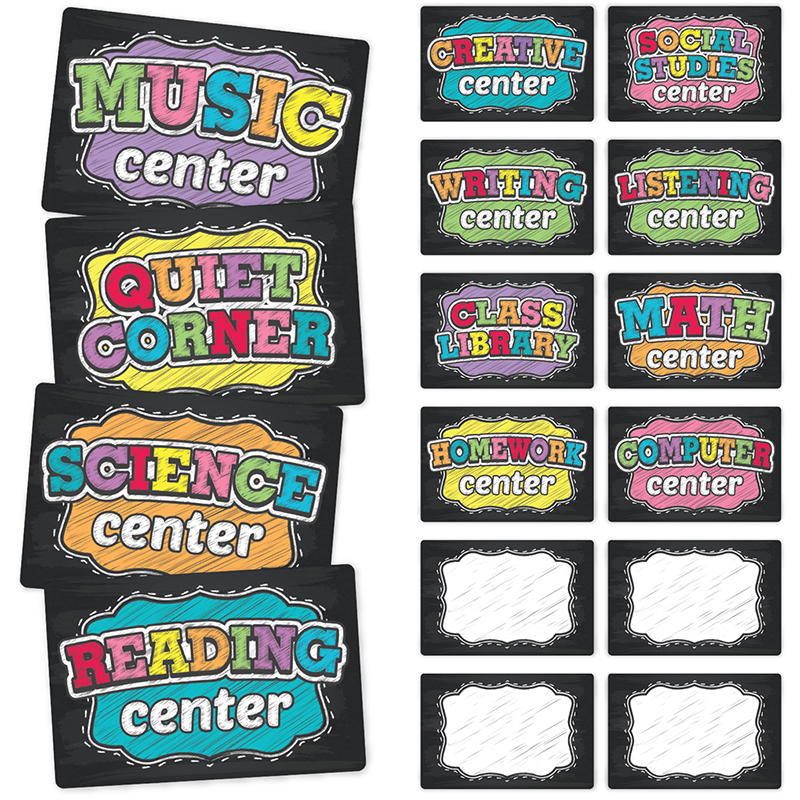 Neon Chalk Center Signs