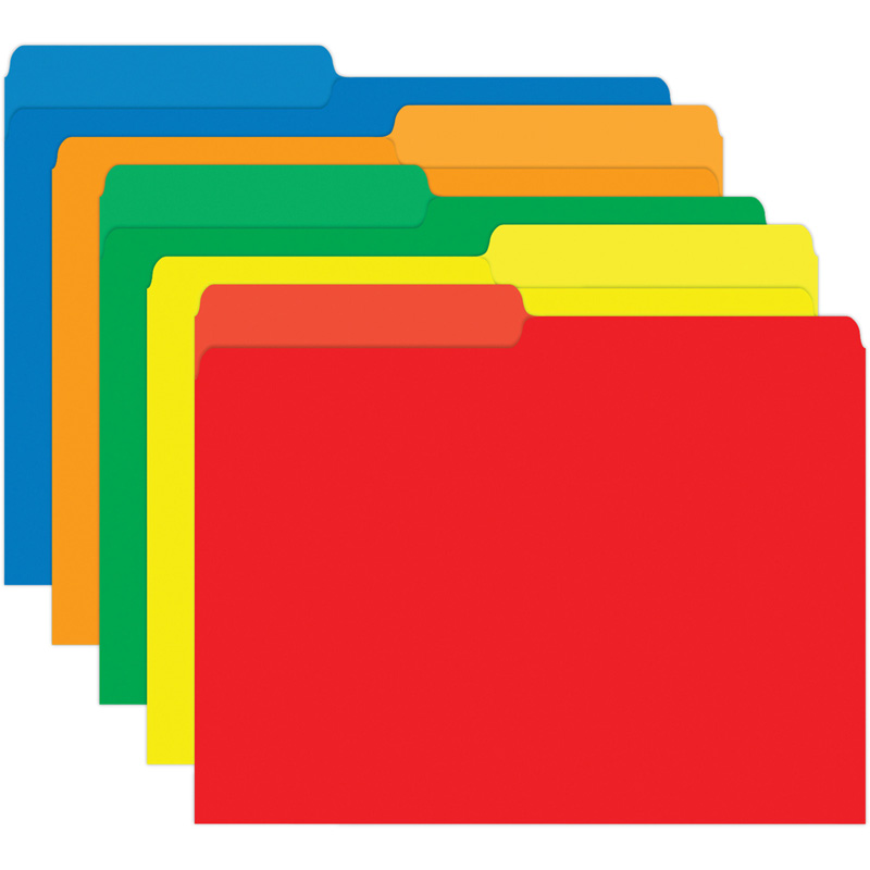 Primary Assorted Mini File Folders