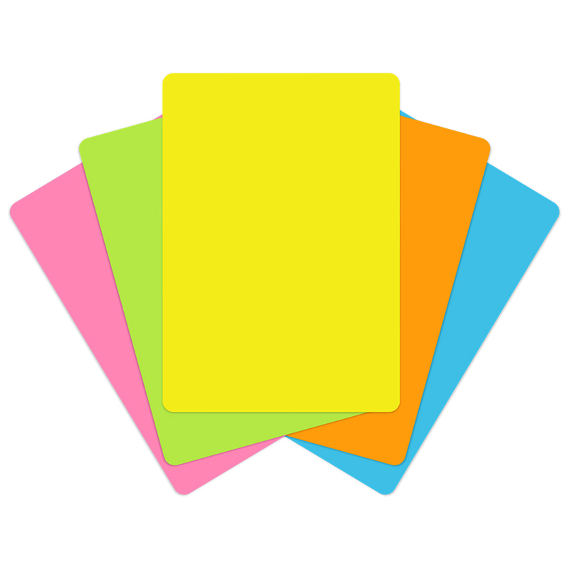 Pocket Chart Cards Brite Colors