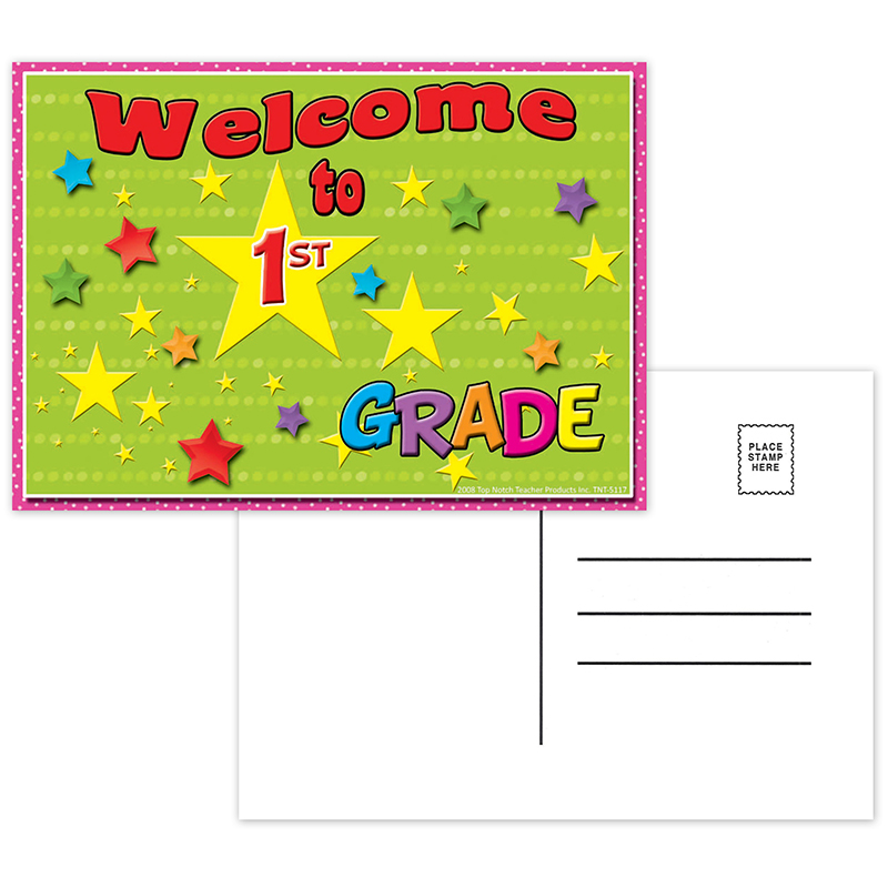 Postcards Welcome To 1st Grade