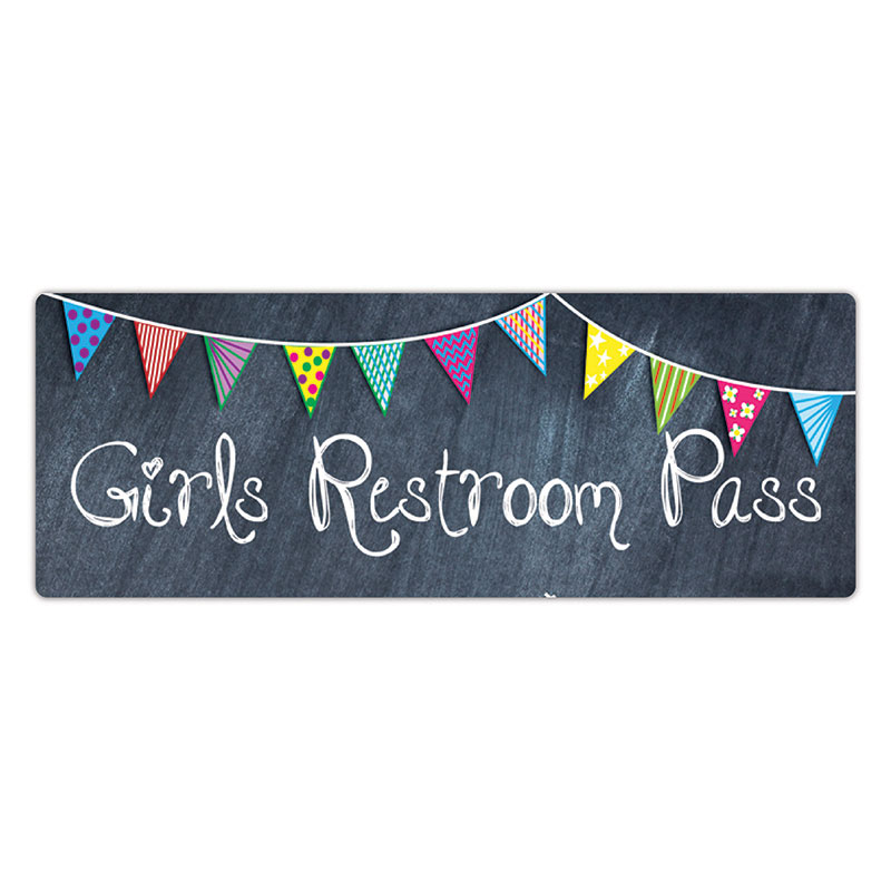 Chalkboard Pass Girls Pass