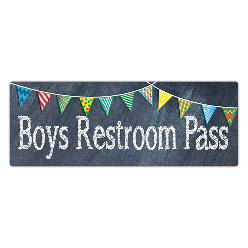 Chalkboard Pass Boys Pass