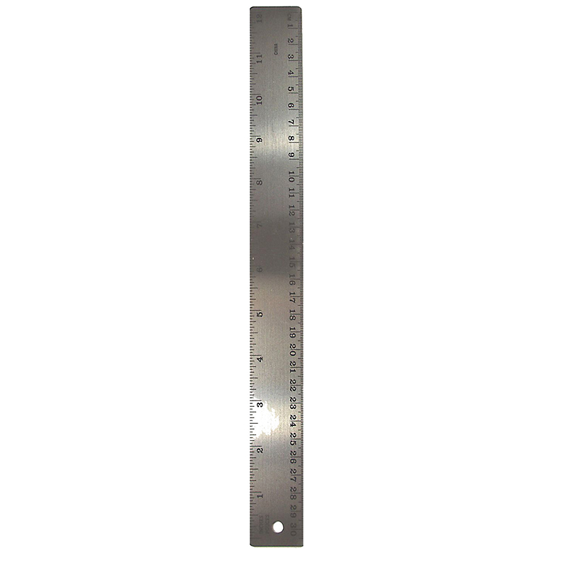 Stainless Steel 12in Ruler