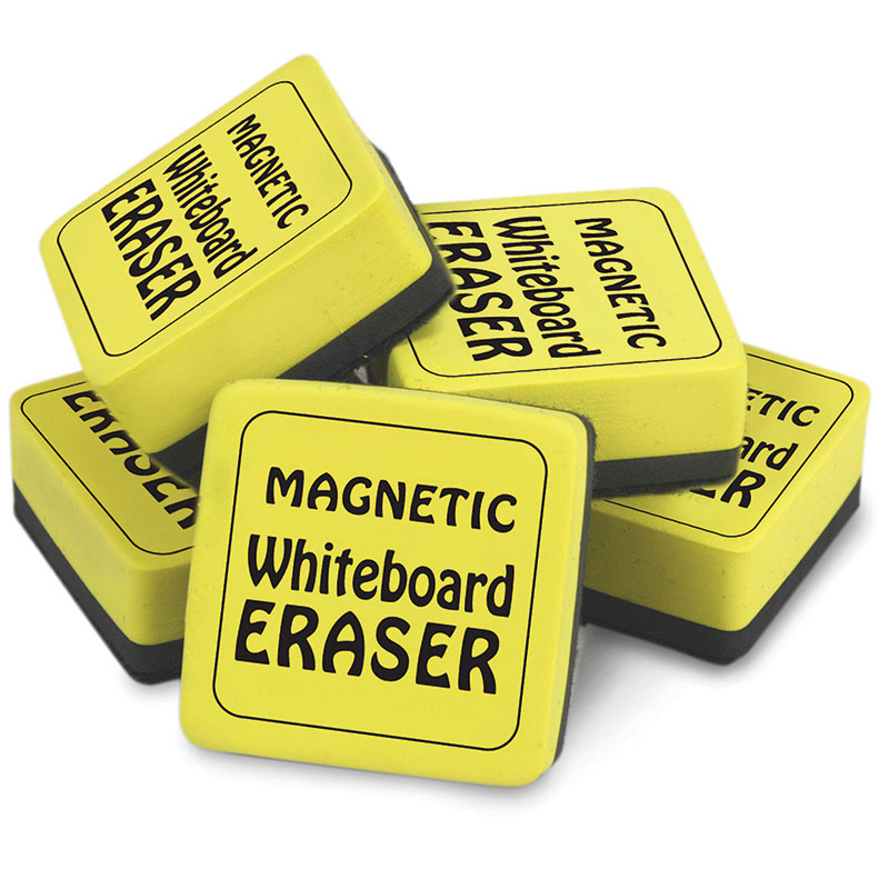 Magnetic Whiteboard Erasers 12pk