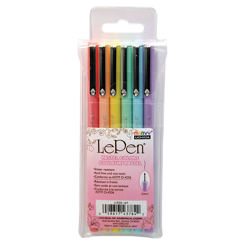 Lepen Pastel 6 Colors