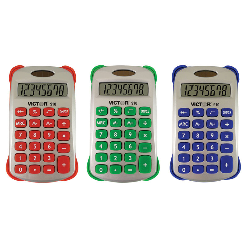 Colorful 8 Digit Handheld