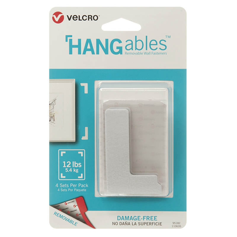 Hangables 3in X 1-3/4in Corners 4ct