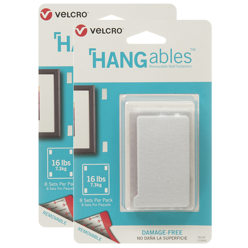 (2 Pk) Hangables 3in X 1-3/4in