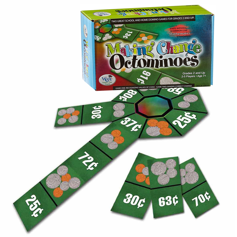 Making Change Octominoes Game