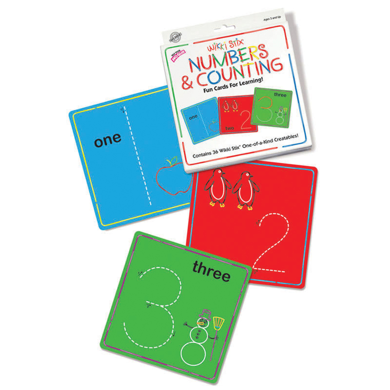 Wikki Stix Numbers & Counting Cards